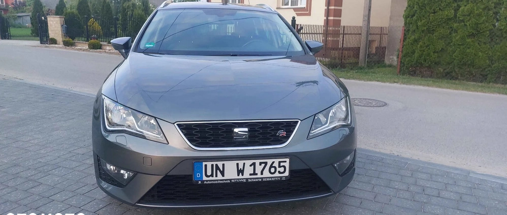 Seat Leon cena 54900 przebieg: 143000, rok produkcji 2015 z Koprzywnica małe 379